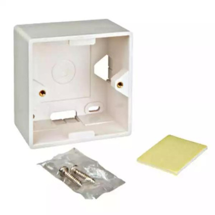Nazidna kutija za utičnice 80x80x42 Toolless Line Schrack HSEAP842WF  - 1