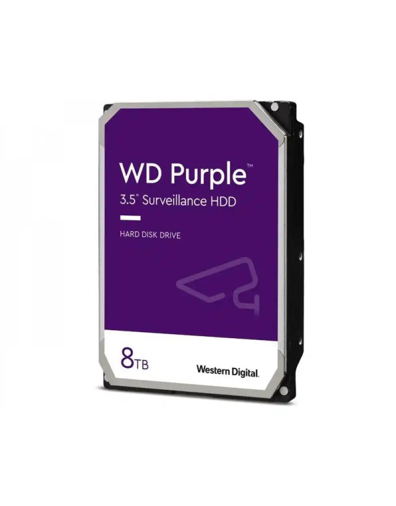 Hard disk 8TB Western Digital 256MB WD85PURZ  - 1