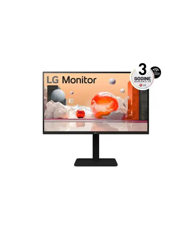 Monitor 27 LG 27BA550-B 1920x1080/Full HD IPS/100Hz/5ms/HDMI/VGA/DP/4x USB/Pivot  - 1