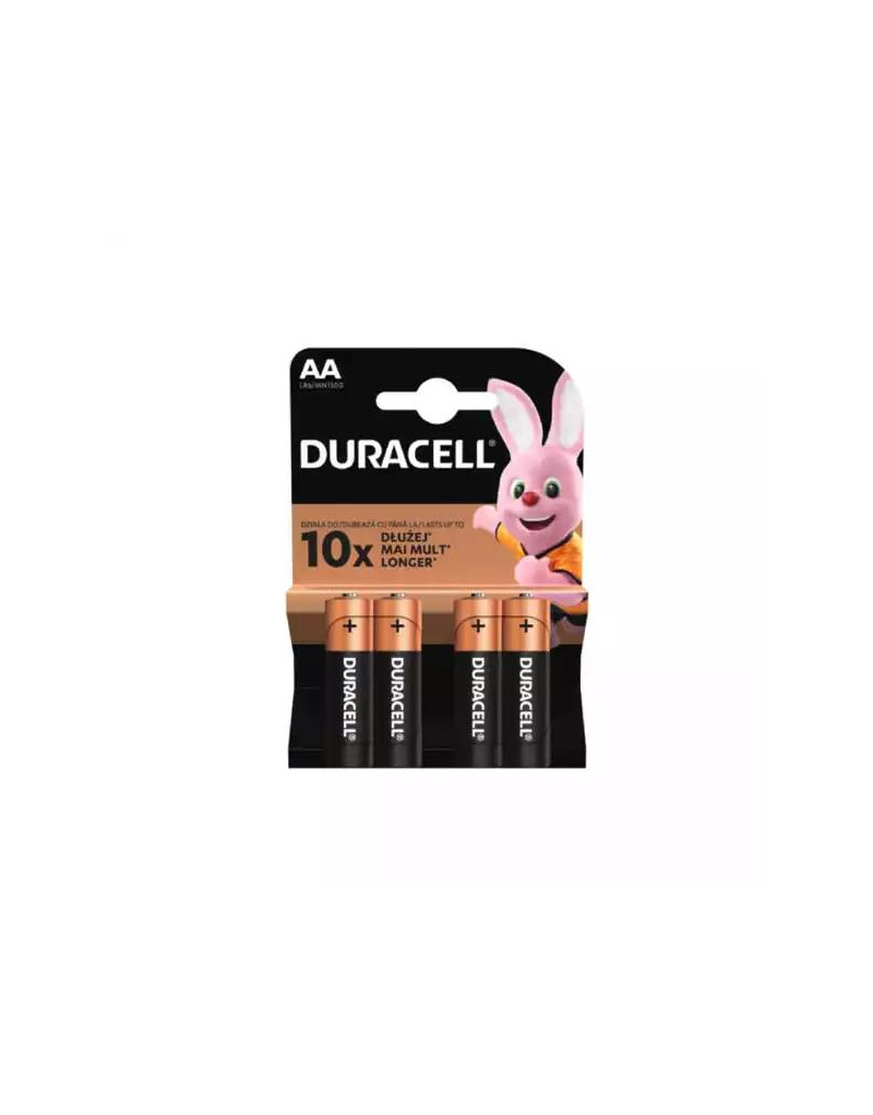 Baterija Duracell Basic LR6 AA -pak 4 kom-, nepunjiva - 1 Baterija Duracell Basic LR6 AA -pak 4 kom-, nepunjiva - 1