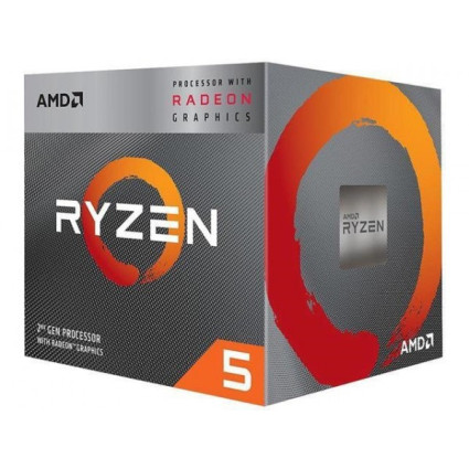 CPU AM4 AMD Ryzen 5 3400G, 4C/8T, 3.70-4.20GHz YD3400C5FHBOX  - 1