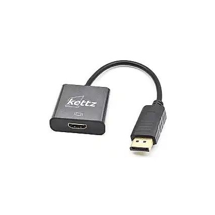 Adapter konverter HDMI-Displayport H2DP-023 0,23cm 4K 60Hz Kettz  - 1