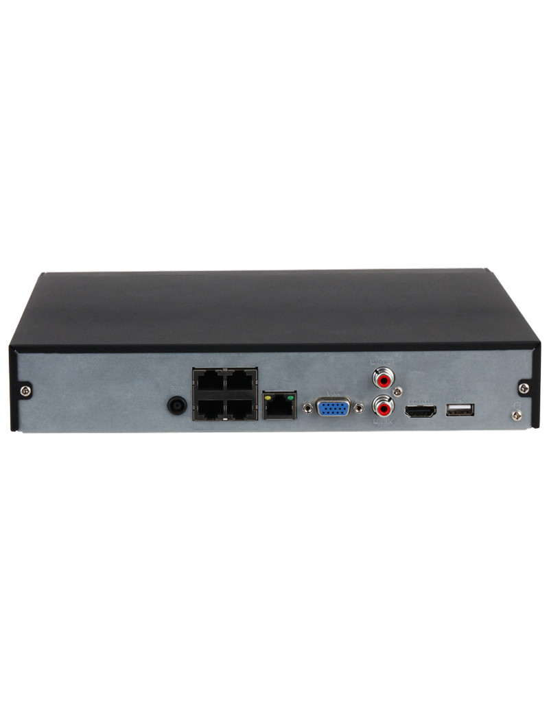 NVR4104HS-P-4KS3 4CH Compact 1U 4PoE 1HDD Lite Network Video Recorder DAHUA - 1