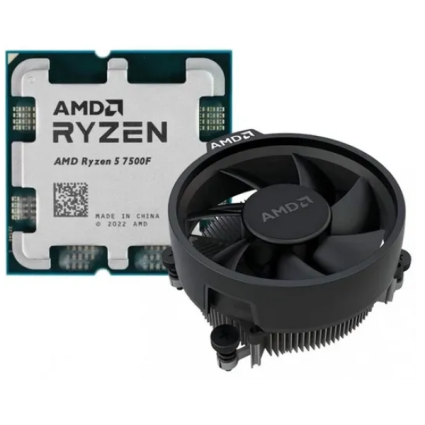 CPU AM5 AMD Ryzen 7500F 5.20GHZ 100-100000597MPK  - 1