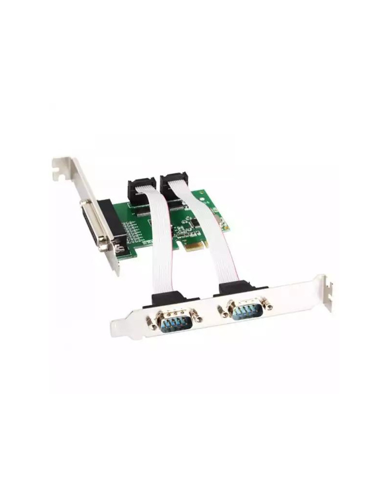 Kartica PCI-E kontroler 2 x serial RS232 + 1 parallel E-Green  - 1