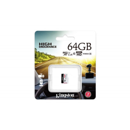 Memorijska kartica UHS-I microSDXC 64GB C10 A1 Endurance SDCE/64GB KINGSTON - 1