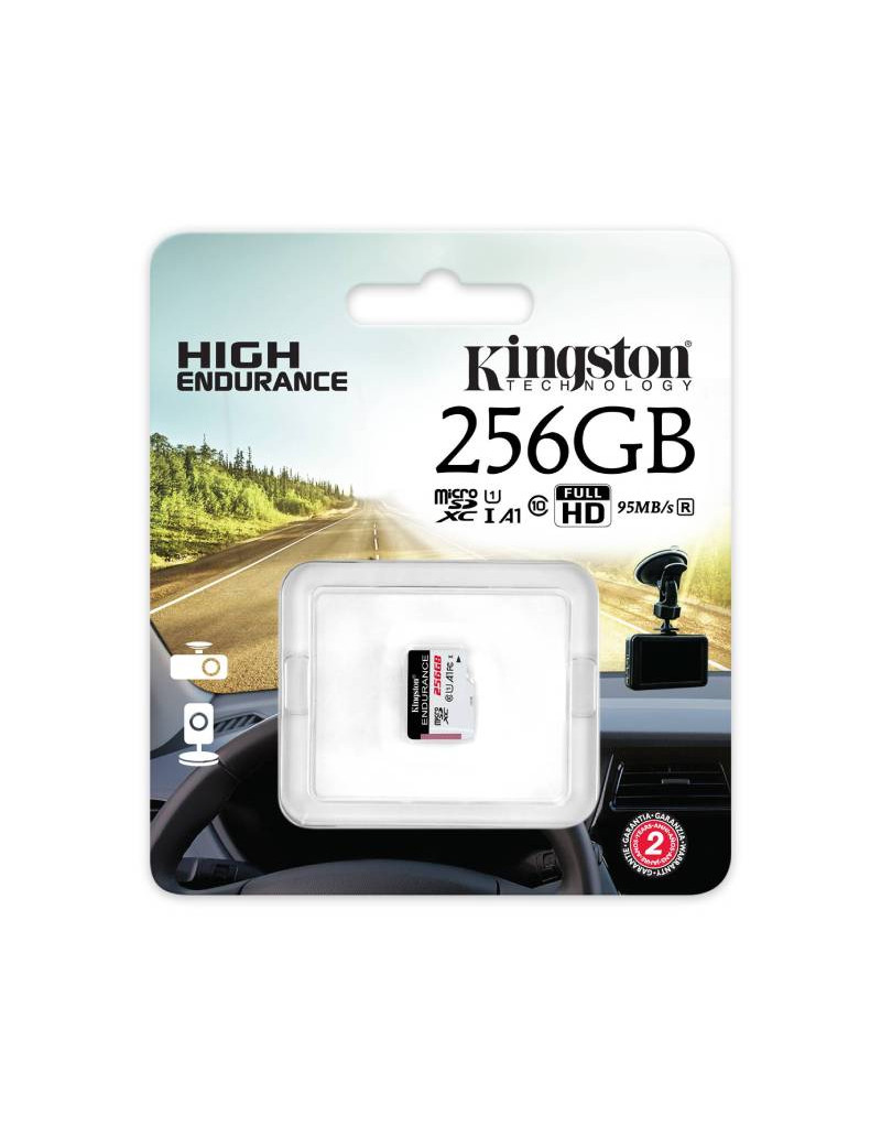 Memorijska kartica UHS-I microSDXC 256GB C10 A1 Endurance SDCE/256GB KINGSTON - 1