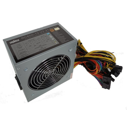 Napajanje Raptor 600W Office Series 12cm fan/80Plus Bronze, RC600H-12  - 1