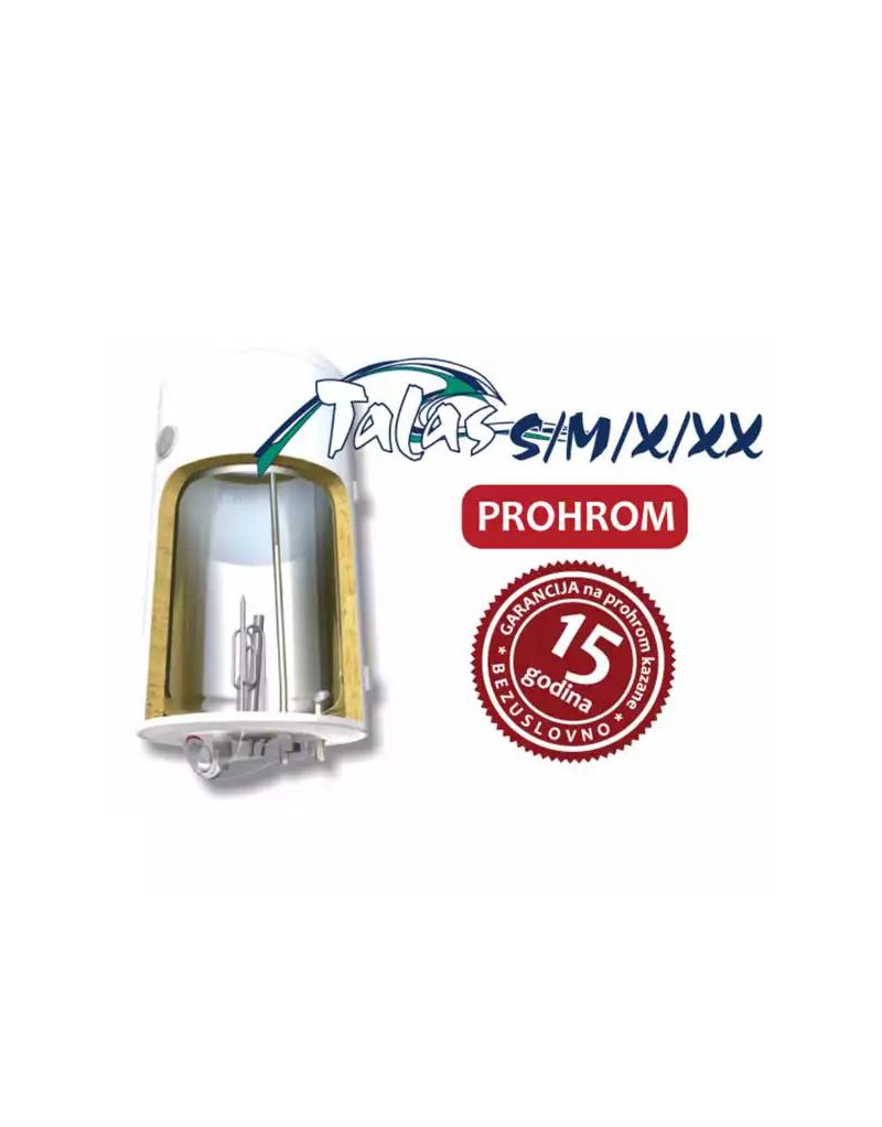 Bojler Elit Inox Talas X80V Prohromski kazan/zapremina 80l - 1 Bojler Elit Inox Talas X80V Prohromski kazan/zapremina 80l - 1