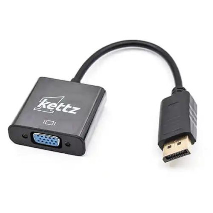Adapter konverter Displayport - VGA M/F Kettz KT-DP2VG  - 1