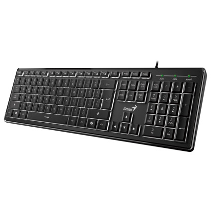 SlimStar 820 Wireless USB YUcrna tastatura GENIUS - 1