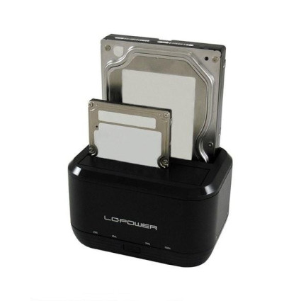 HDD D.Station LC Power LC-DOCK-U3-III 2xSSD USB3  - 1