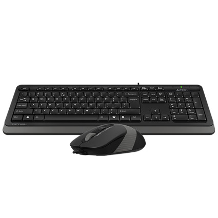 F1010 FSTYLER USB YU siva tastatura + USB sivi miš A4 TECH - 1