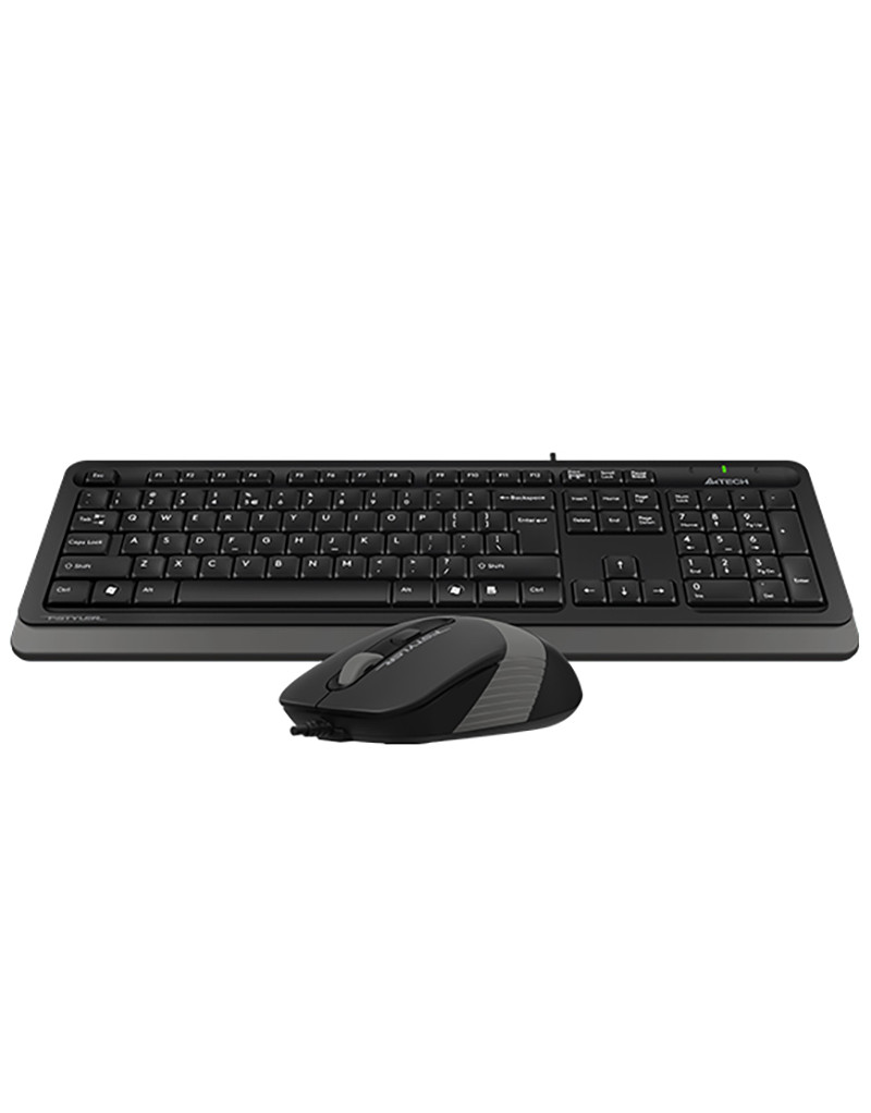 F1010 FSTYLER USB YU siva tastatura + USB sivi miš A4 TECH - 1