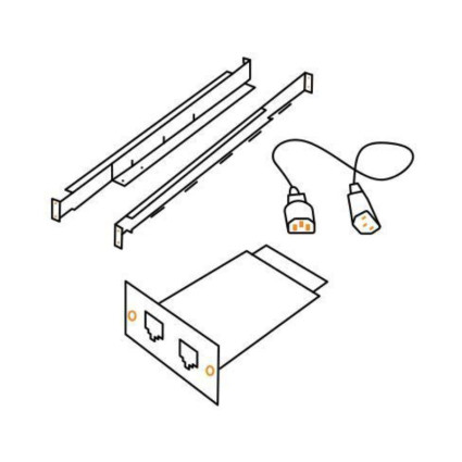 KIT RACK X4RM/E3/E6LCD RTe INFOSEC COMMUNICATION - 1