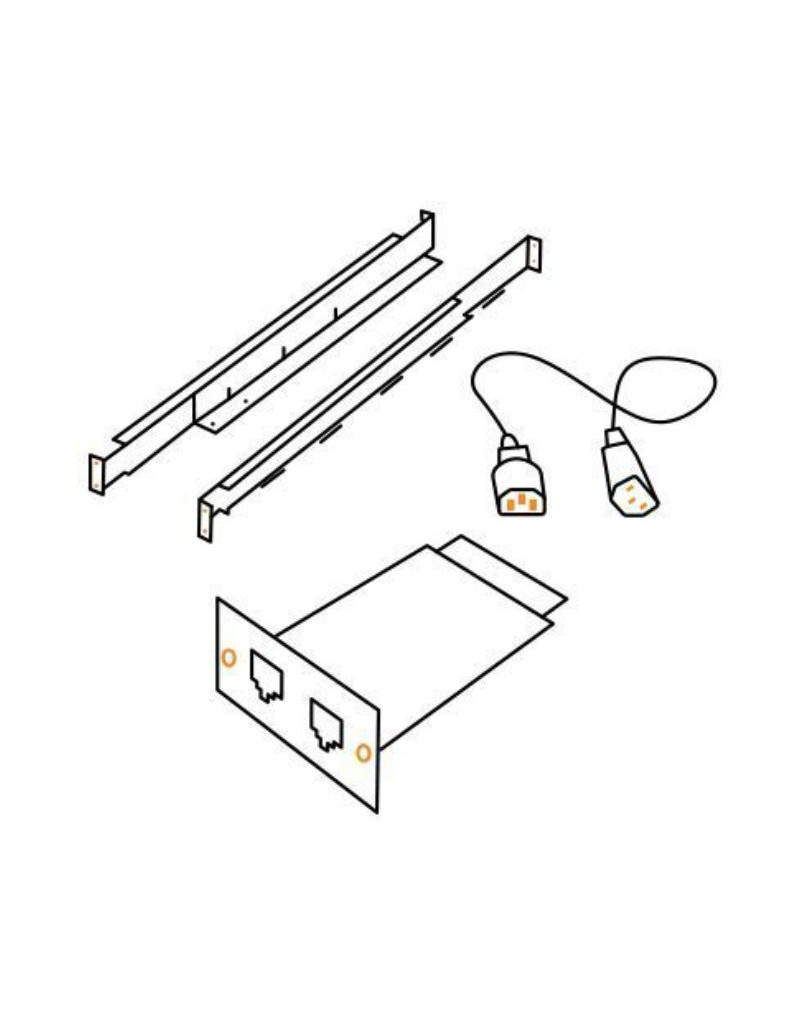 KIT RACK X4RM/E3/E6LCD RTe INFOSEC COMMUNICATION - 1