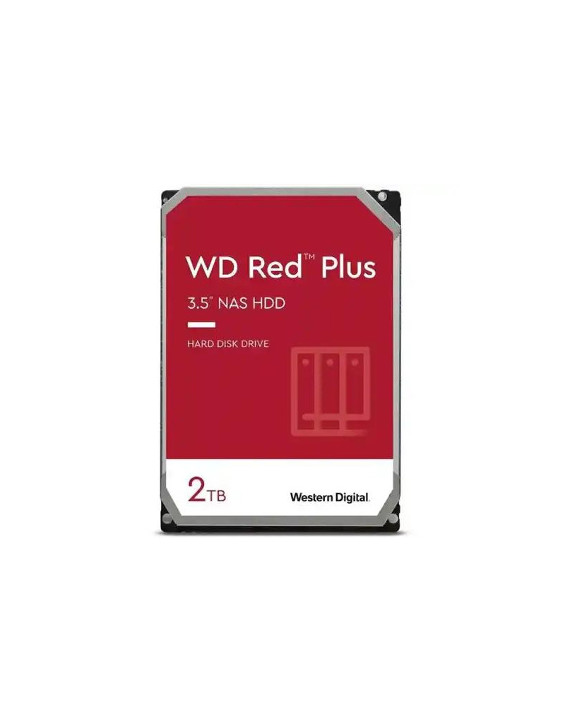 Hard disk 2TB SATA3 Western Digital WD20EFPX Red Plus  - 1