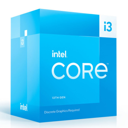 CPU s1700 INTEL Core i3-13100F 4-Core 3.40GHz (4.50GHz) Box  - 1