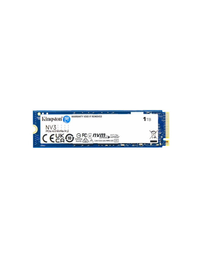 SSD M.2 NVMe Kingston NV3 1TB, Gen.4 SNV3S/1000G  - 1