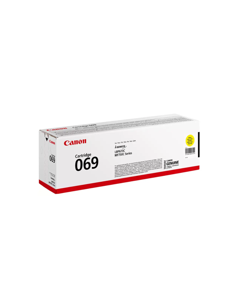 Toner CARTRIDGE CRG-069 Y - 1 Toner CARTRIDGE CRG-069 Y - 1