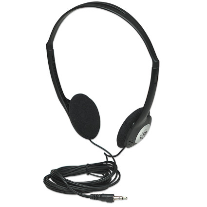 Slušalice Manhattan Stereo 177481, 2x3.5mm black  - 1