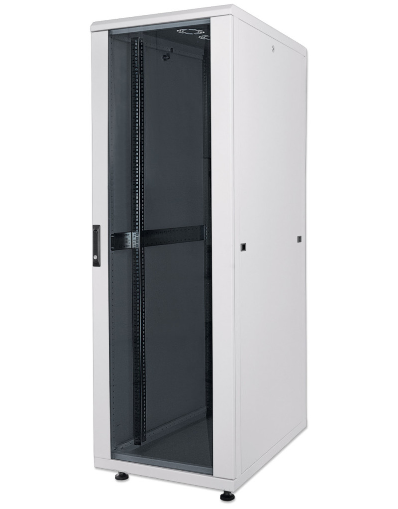 Rack orman Intellinet 713030 19"/42U 600x600x2033/staklena vrata/bravica  - 1