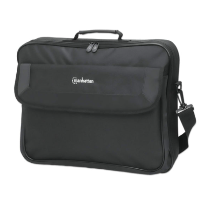 Torba za laptop 17.3" Manhattan Cambridge Clamshell 439992, black  - 1