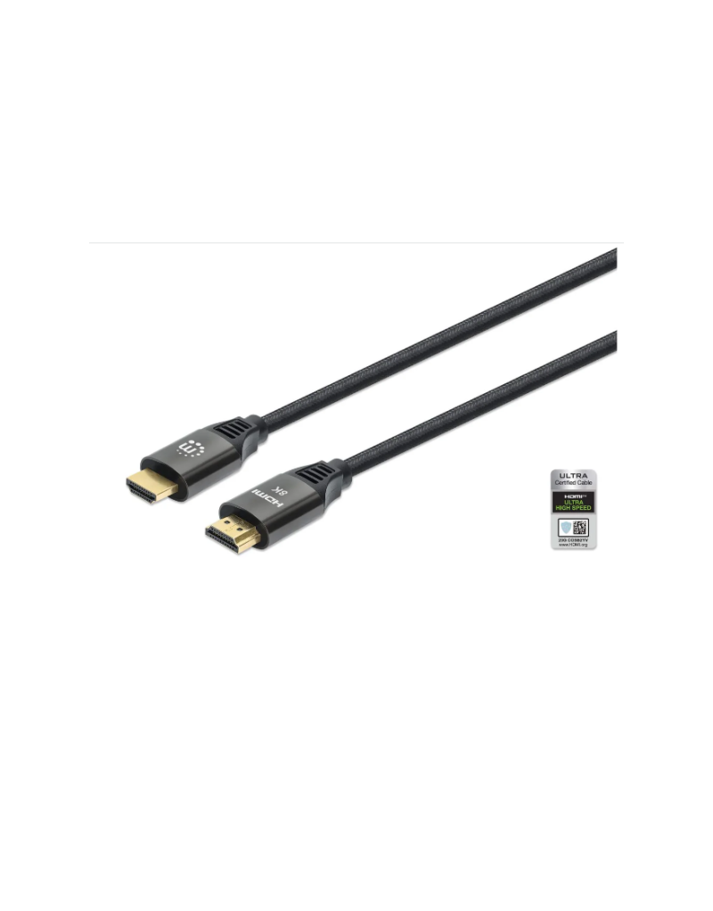 Kabl Manhattan 355940 HDMI M/M 8K/60Hz/48Gbps/2m  - 1