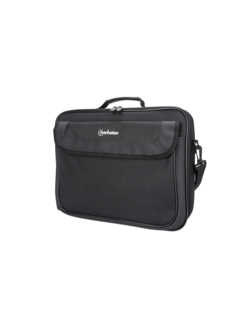 Torba za laptop 15.6" Manhattan Cambridge Clamshell 439947, black  - 1