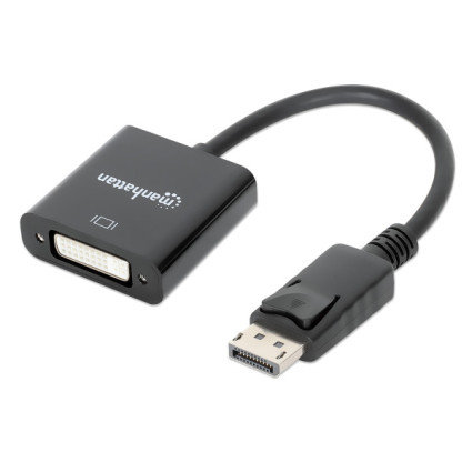 Adapter Manhattan 152228 DisplayPort/M - DVI-D 24+1/F  - 1