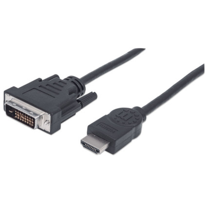 Kabl Manhattan 372510 HDMI/M - DVI-D/M 24+1/3m  - 1