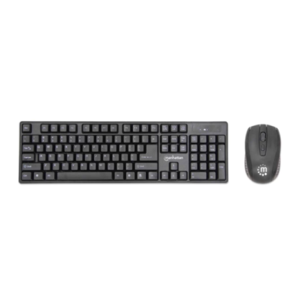 Tastatura+miš Wireless Manhattan 178990 YU, black  - 1