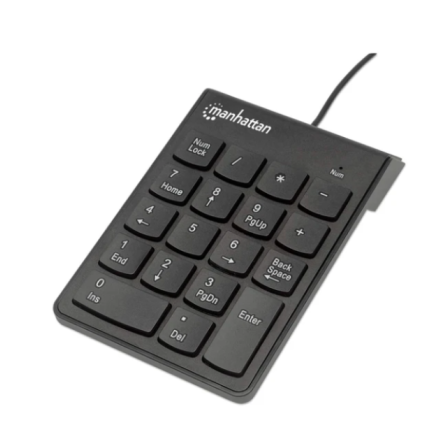 Numerička tastatura Manhattan 176354, black  - 1