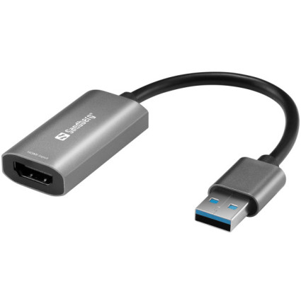 Adapter Sandberg Capture HDMI/F - USB/M 3.0 134-19  - 1