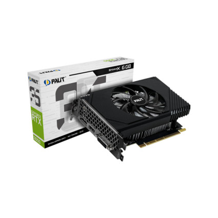 SVGA Palit GeForce RTX3050 StormX 6GB GDDR6, NE63050018JE-1070F  - 1
