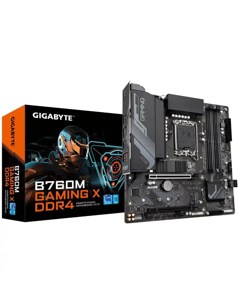 Matična ploča 1700 Gigabyte B760M GAMING X DDR4 DP/HDMI/M-2 - 1 Matična ploča 1700 Gigabyte B760M GAMING X DDR4 DP/HDMI/M-2 - 1