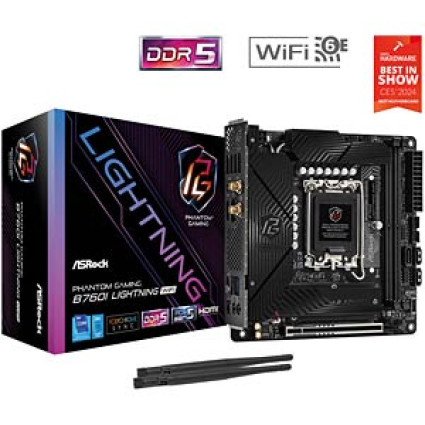 MB s1700 ASRock B760I Lightning WiFi D5  - 1