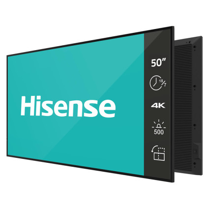 50 inča 50GM50D 4K UHD 500 nita Digital Signage Display - 18/7 Operation HISENSE - 1