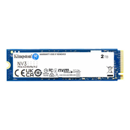 SSD M.2 NVMe Kingston NV3 2TB, Gen.4 SNV3S/2000G  - 1