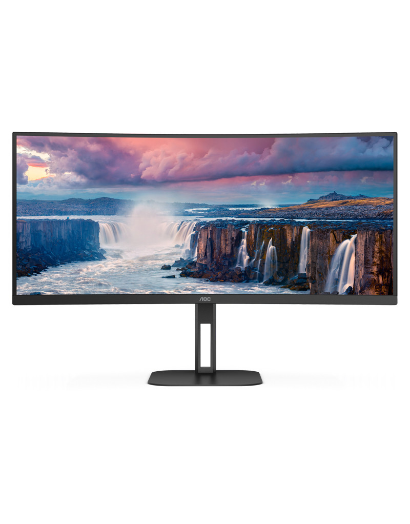 34 inca CU34V5C/BK WLED zakrivljeni monitor AOC - 1