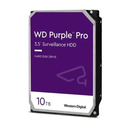 Hard disk 10TB SATA3 Western Digital 256MB  WD101PURP  Purple Pro  - 1