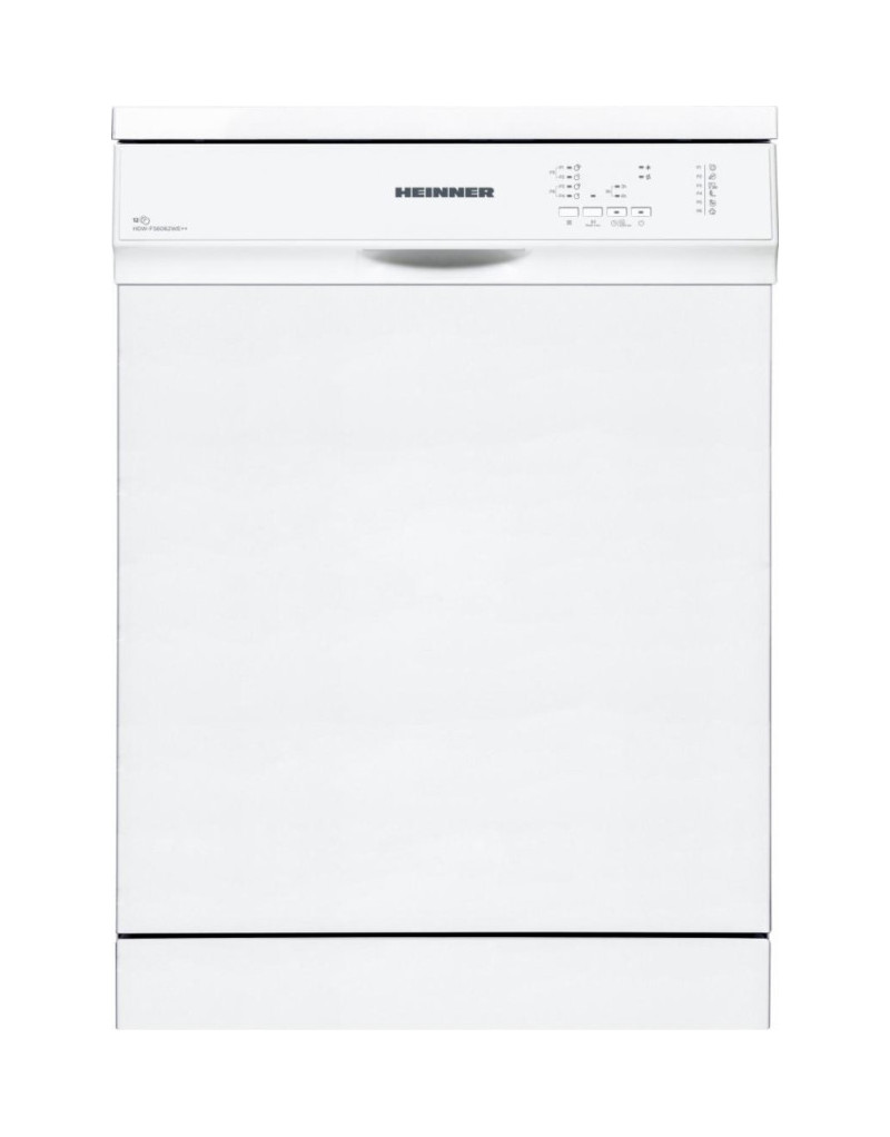 Mašina za pranje sudova HEINNER HDW-FS6062WE++ 12kompleta/6prog/60cm/bela - 1 Mašina za pranje sudova HEINNER HDW-FS6062WE++ 12kompleta/6prog/60cm/bela - 1