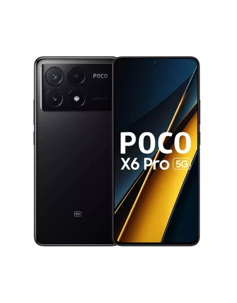 Xiaomi Poco X6 Pro 5G Dual Sim 8GB RAM 256GB - Black  - 1