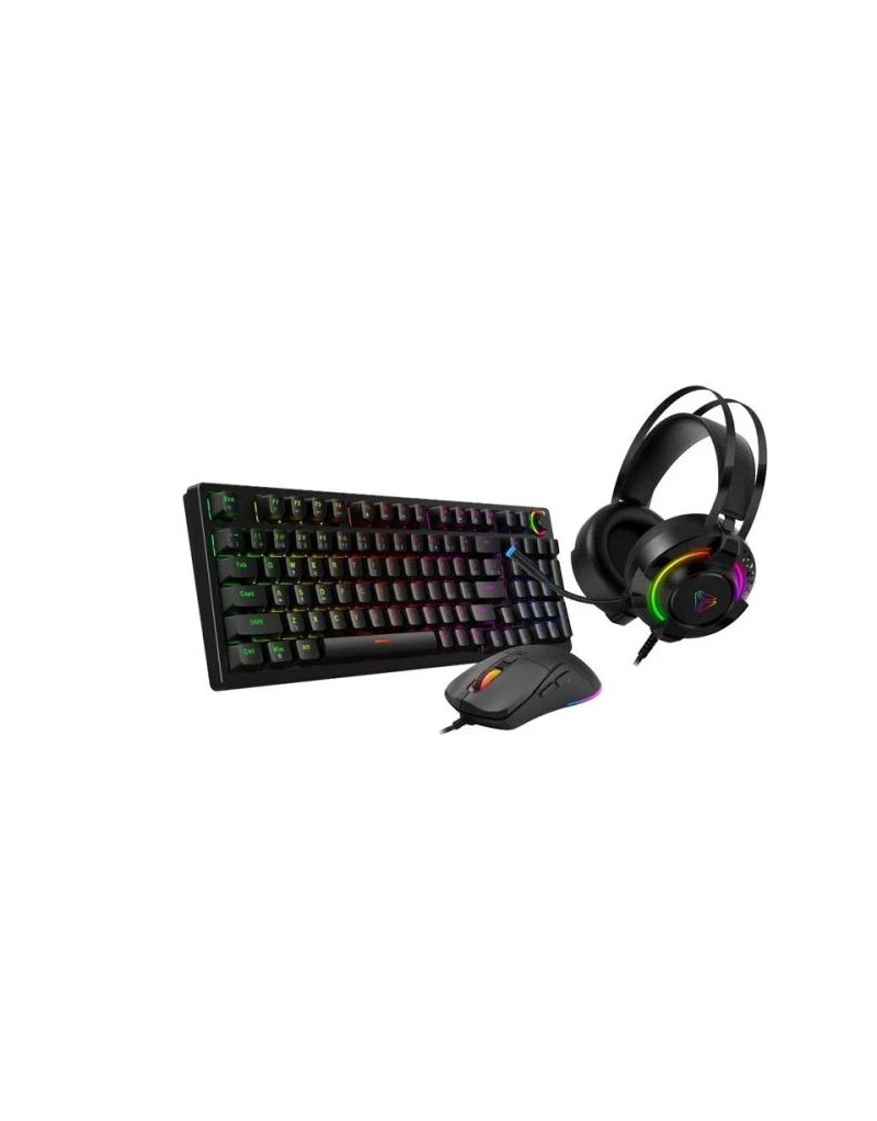 Tastatura + miš + slušalice YENKEE YGS 03 RGB mehanička tastatura/4200DPI  - 1