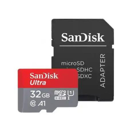 Micro SD 32GB SanDisk Ultra + adapter SDSQUA4-032G-GN6MA  - 1