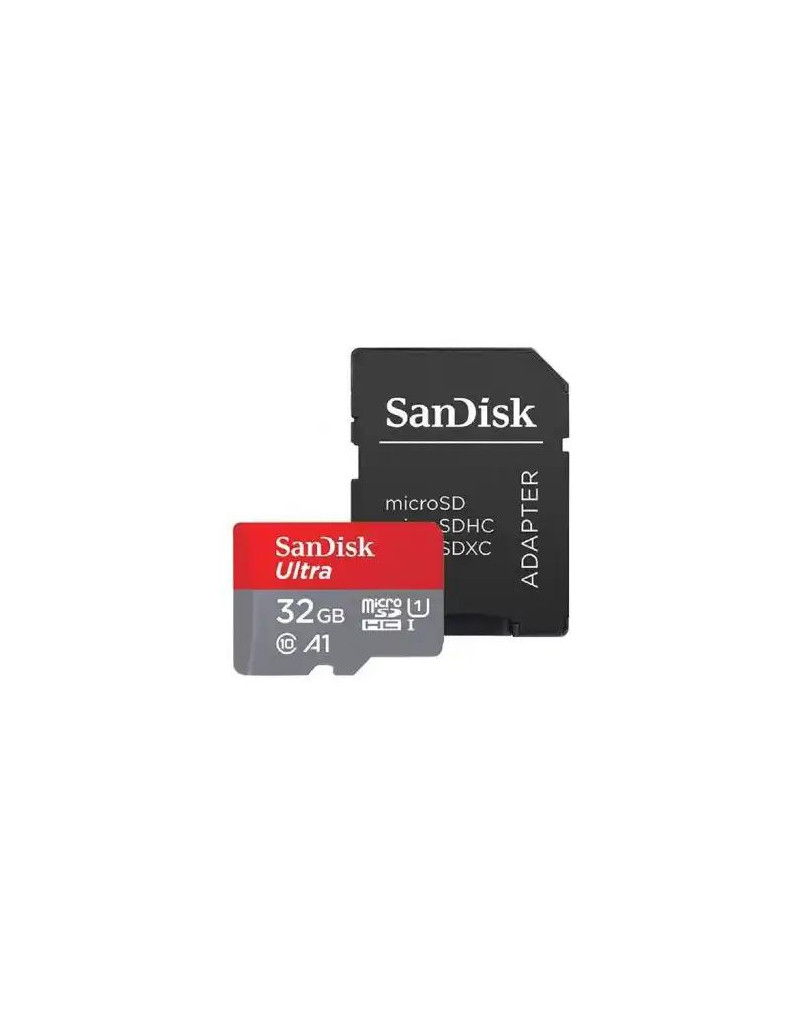 Micro SD 32GB SanDisk Ultra + adapter SDSQUA4-032G-GN6MA  - 1