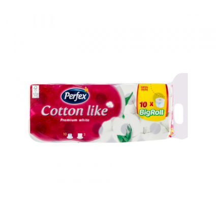 Toalet papir Perfex Cotton like premium 3sl  1/10  - 1
