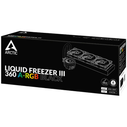 Liquid Freezer III 360 A-RGB Black vodeno hlađenje (ACFRE00144A) ARCTIC - 1