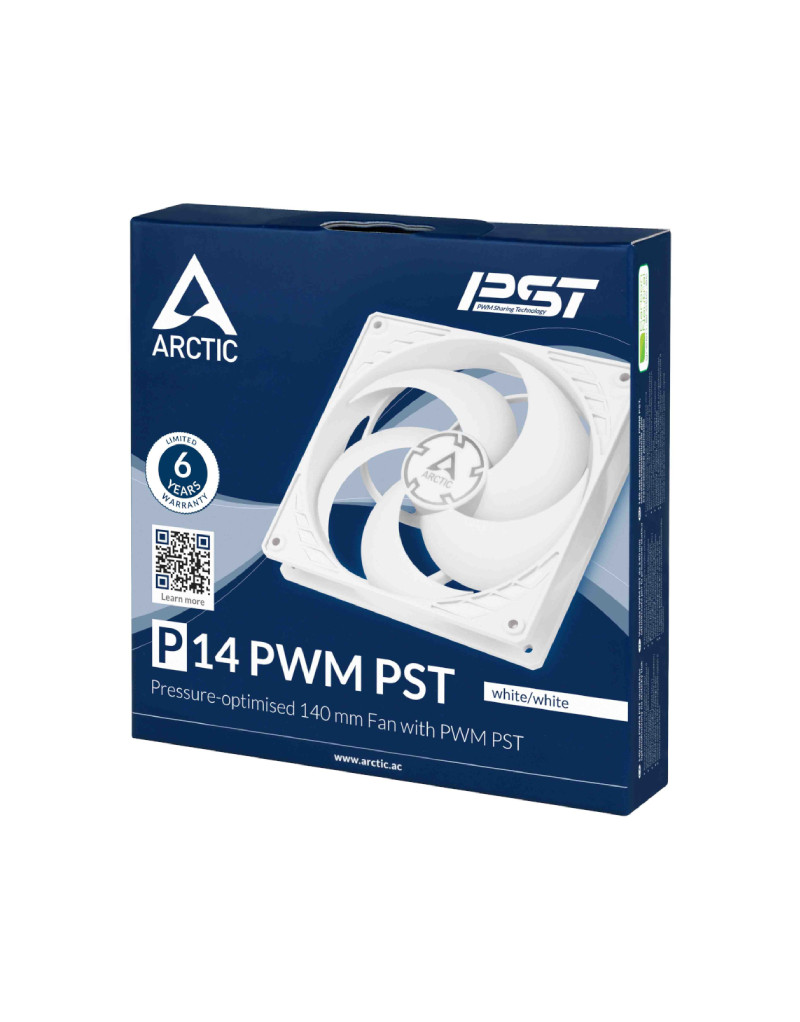 P14 PWM PST 140mm ventilator beli (ACFAN00197A) ARCTIC - 1