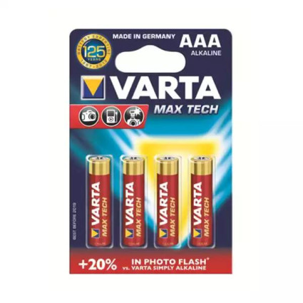 Baterija Varta LR3 Max Tech AAA 1/4  - 1